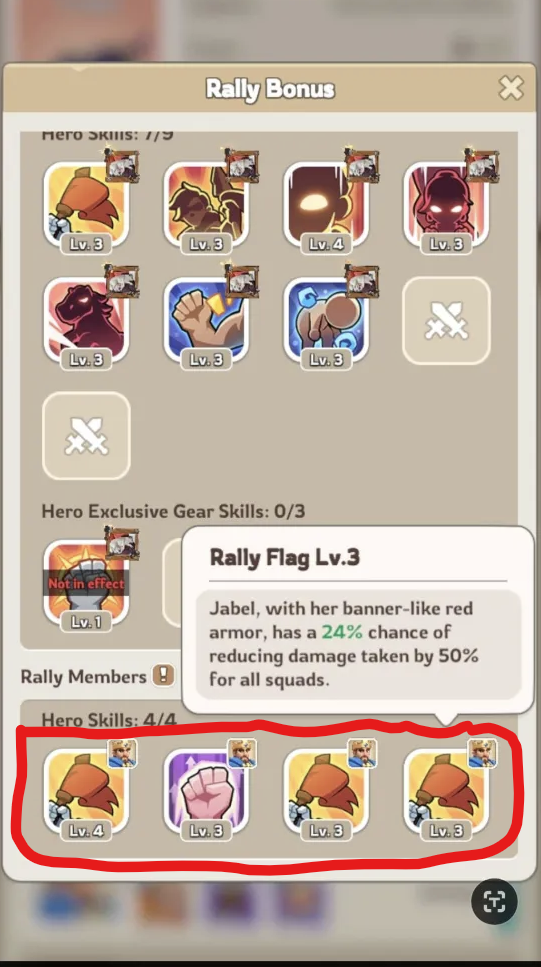 Stacking Jabels is inefficient